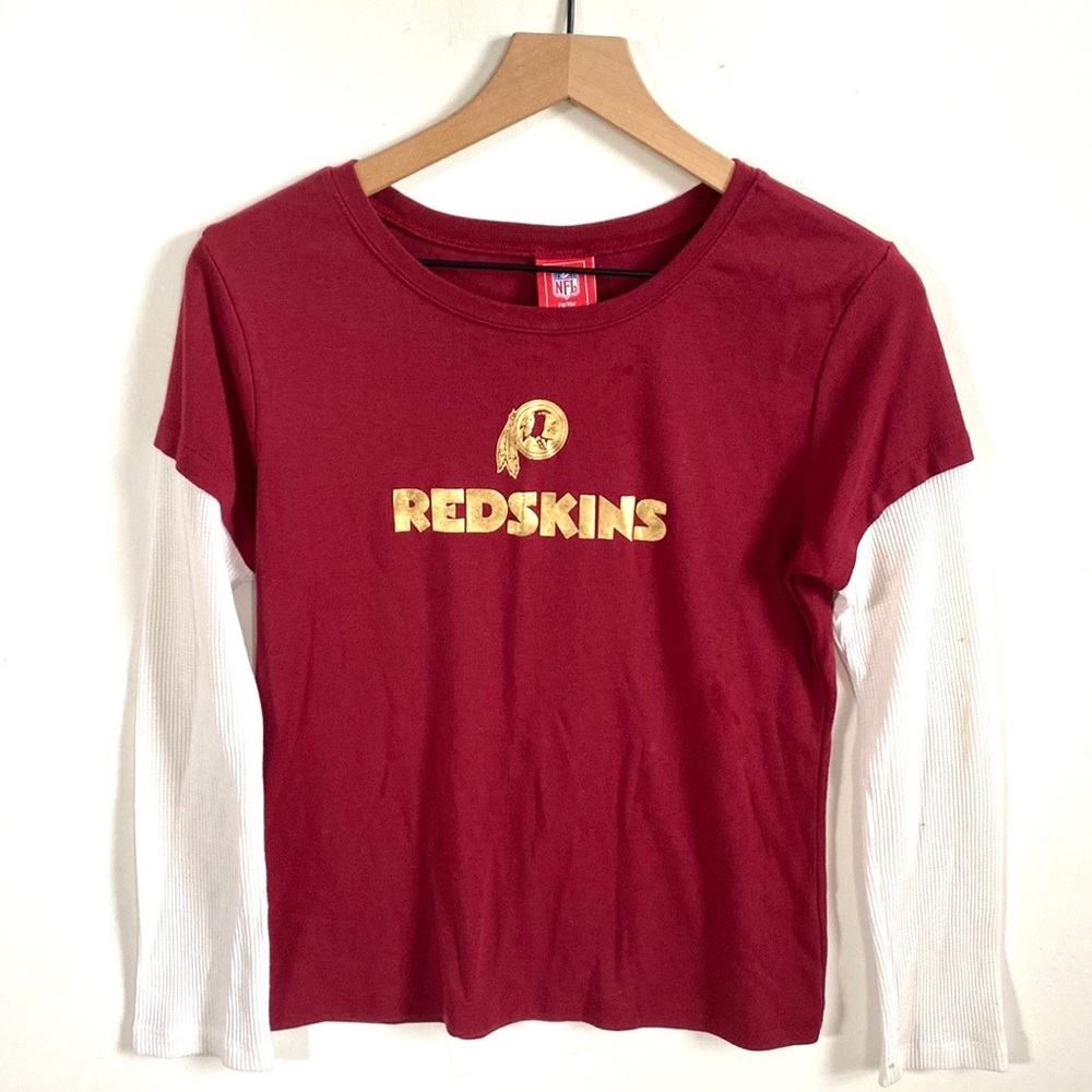 NFL Washington Redskins Thermal Long-sleeve tee Top, Size M‎